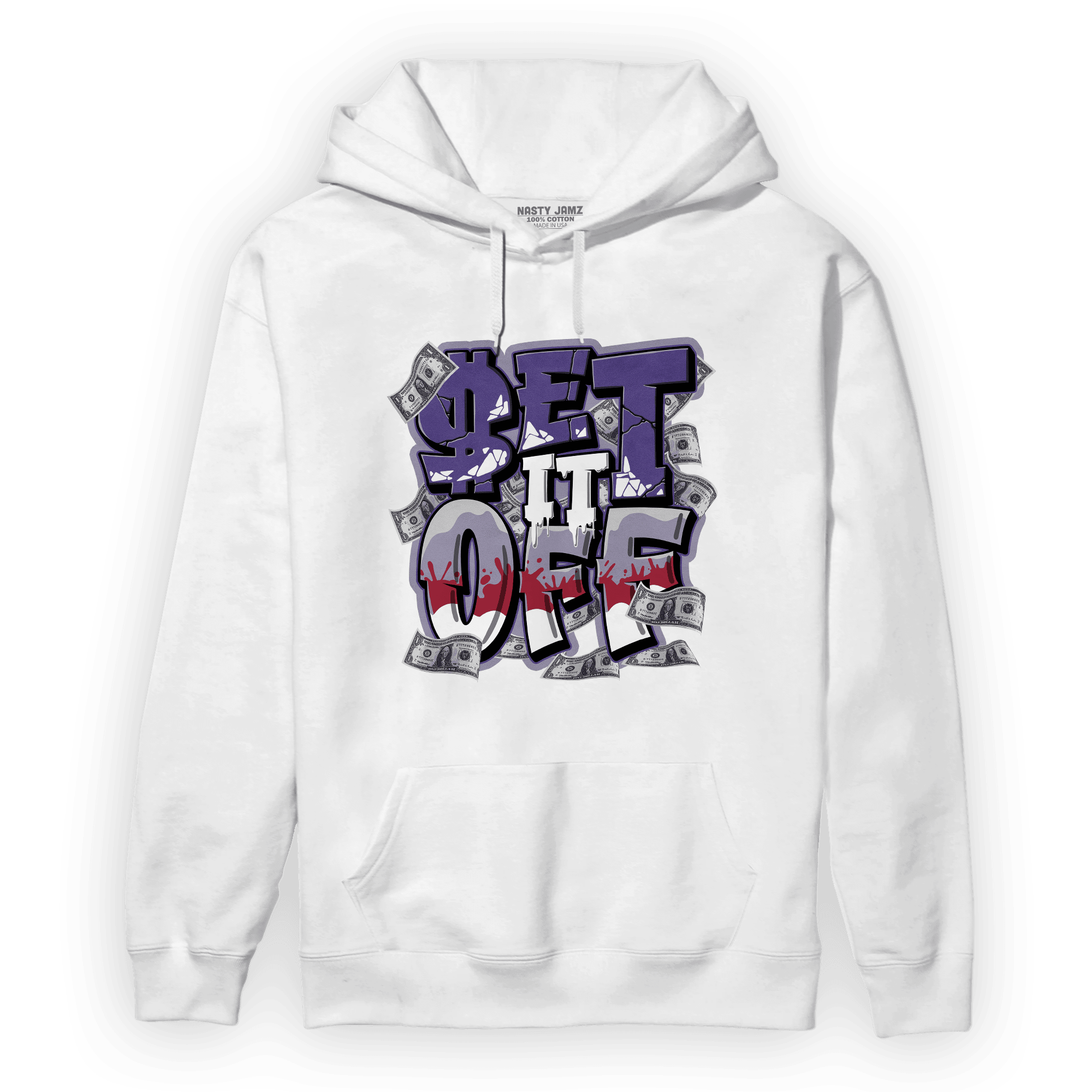 Dunk Low Plum Hoodie Match Money Set It Off - NastyJamz