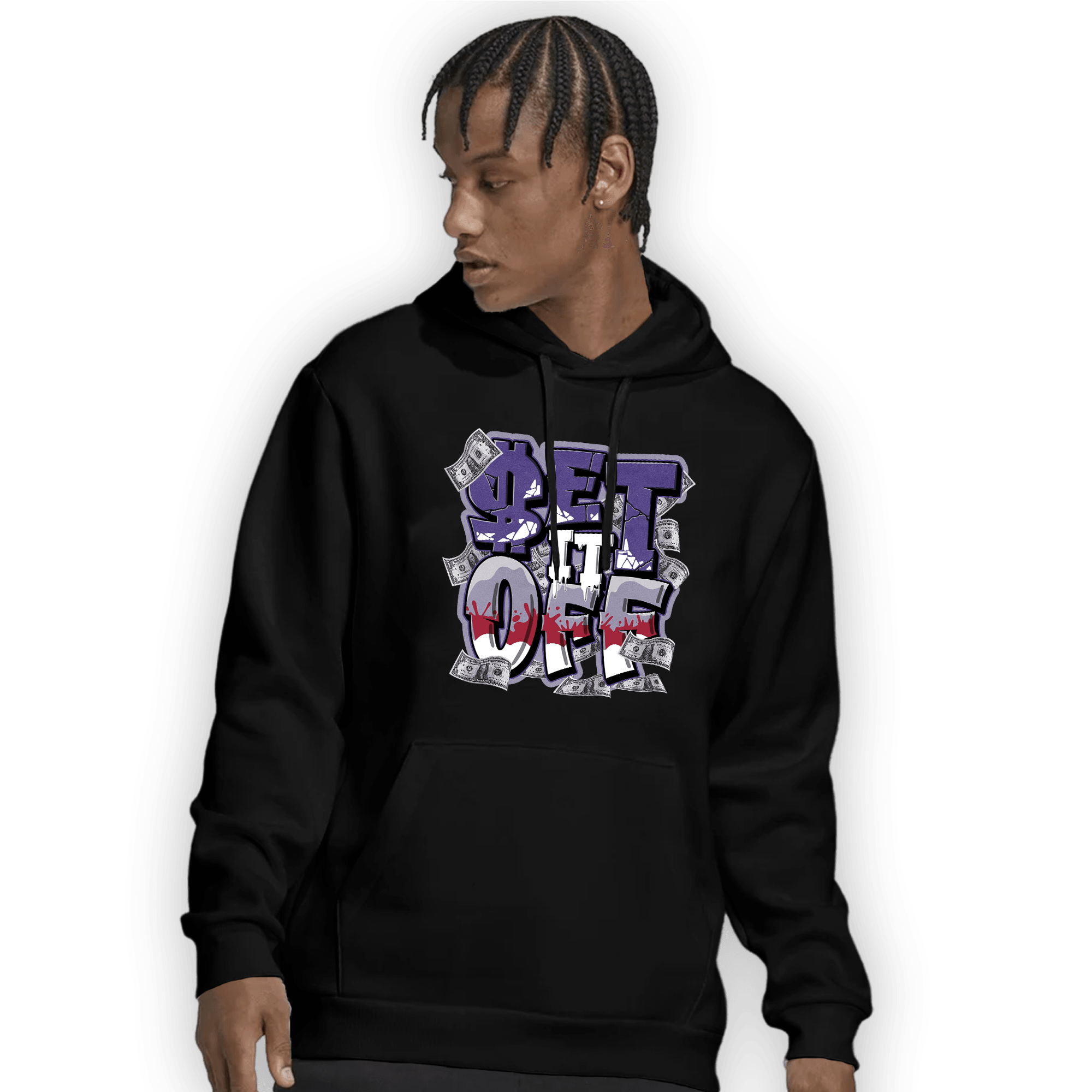 Dunk Low Plum Hoodie Match Money Set It Off - NastyJamz