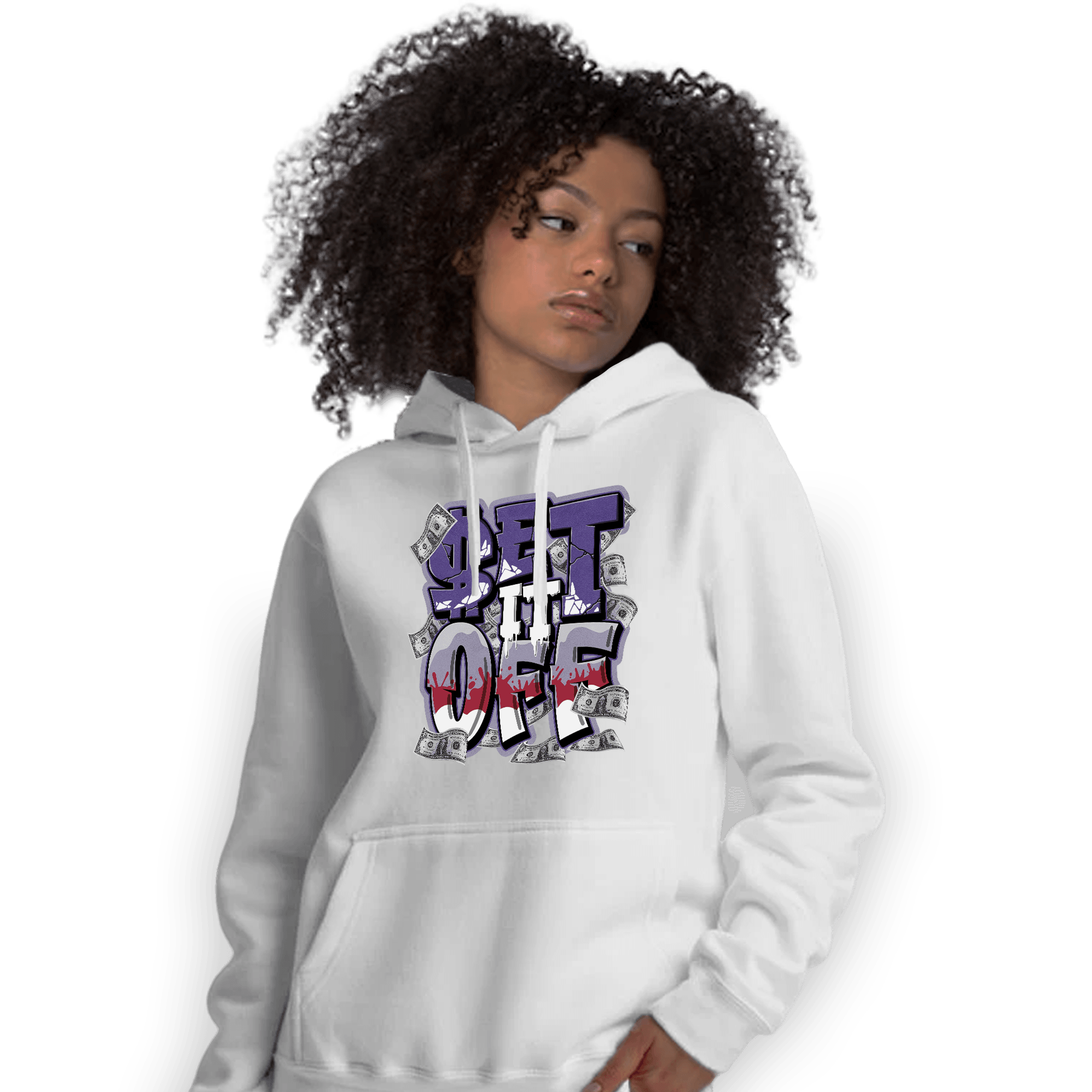 Dunk Low Plum Hoodie Match Money Set It Off - NastyJamz