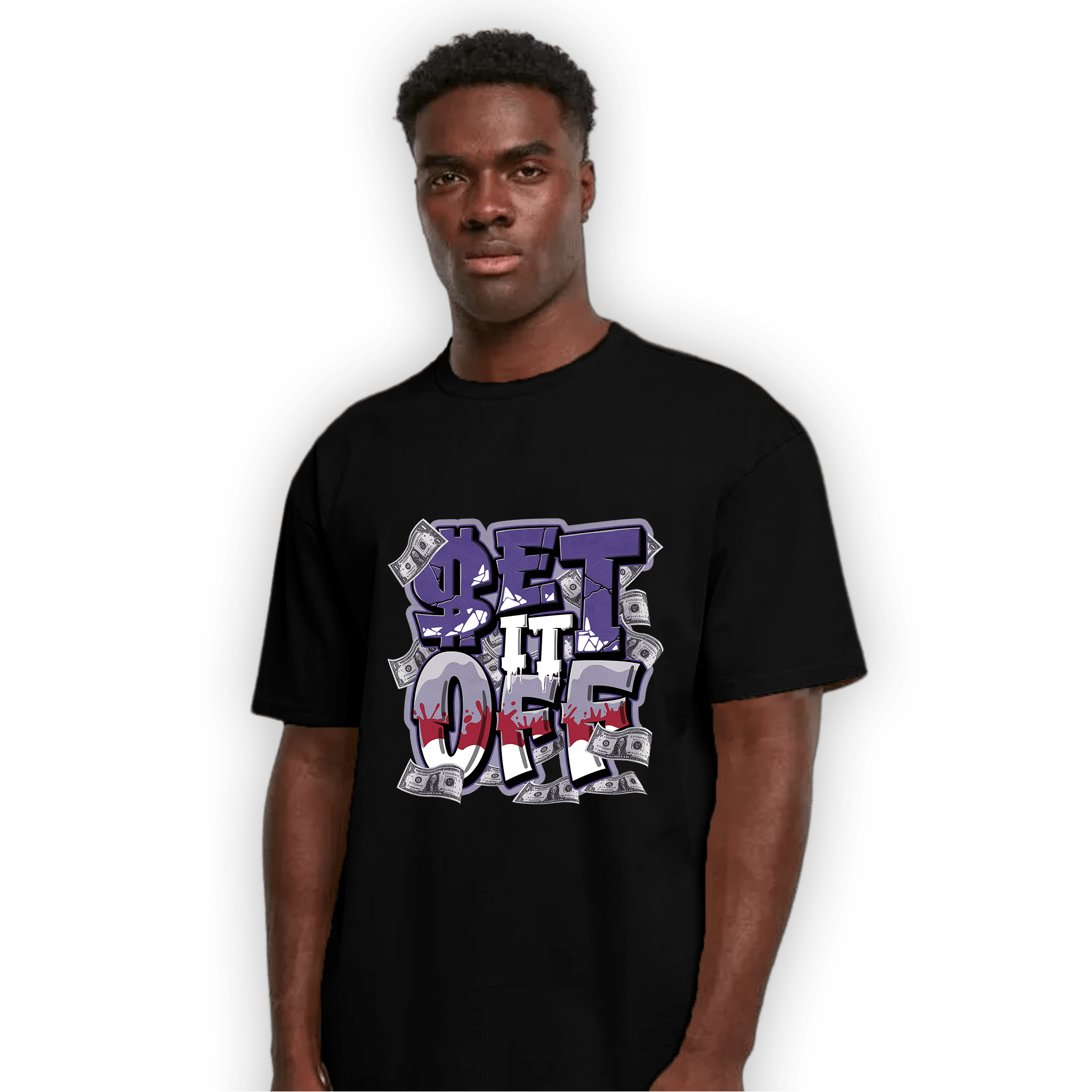 Dunk Low Plum T Shirt Match Money Set It Off - NastyJamz