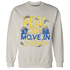 Low OG Canary TVSC 1s Sweatshirt Match Move In Silence Money - NastyJamz