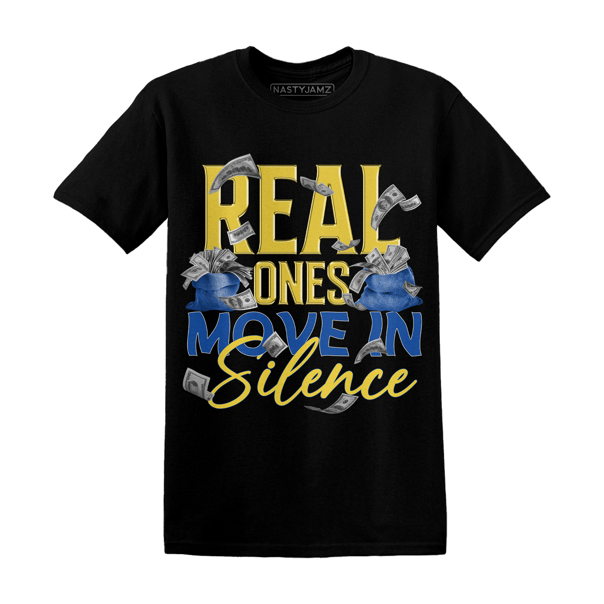 Low OG Canary TVSC 1s T Shirt Match Move In Silence Money - NastyJamz