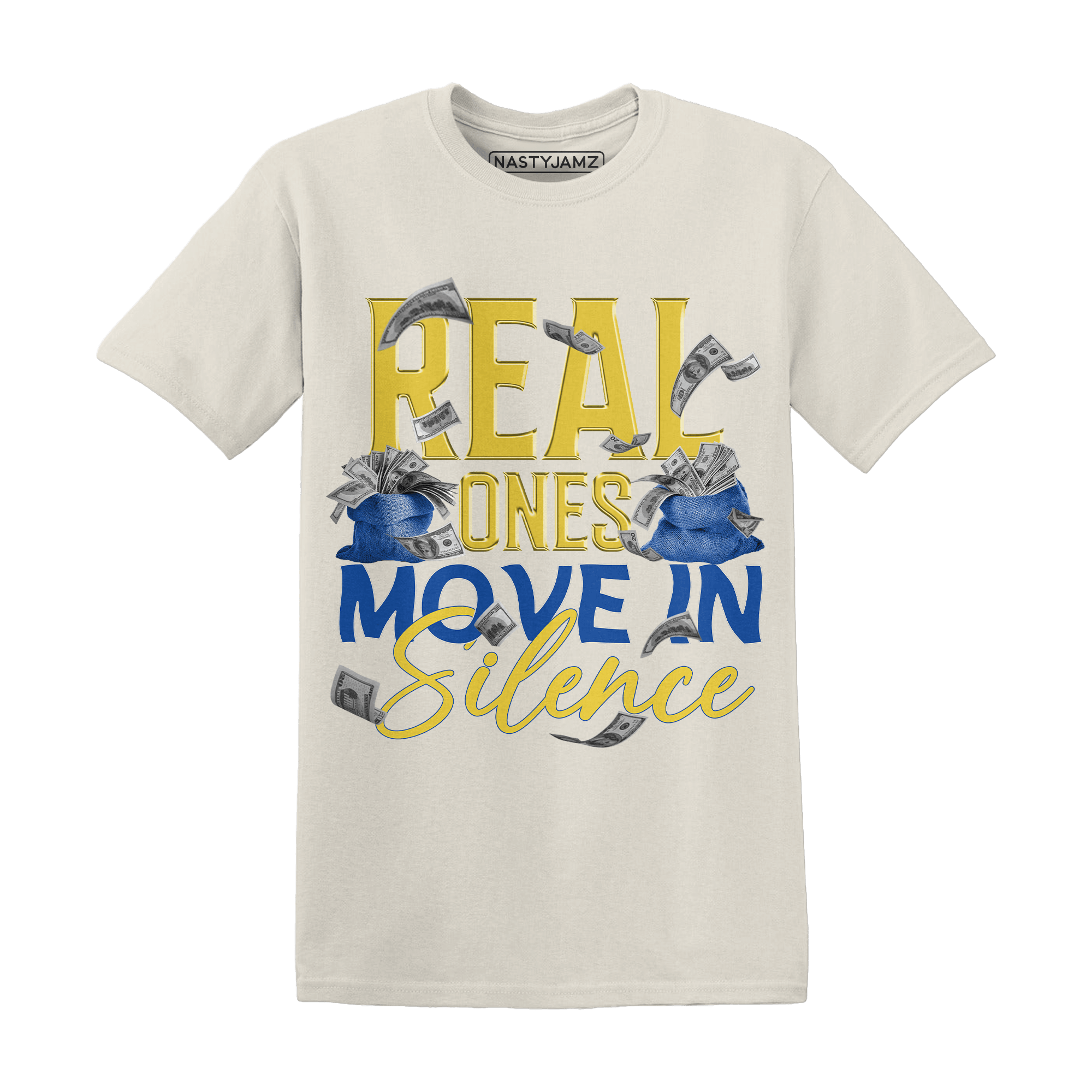 Low OG Canary TVSC 1s T Shirt Match Move In Silence Money - NastyJamz
