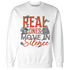 Georgia Peach 3s Sweatshirt Match Move In Silence Money - NastyJamz