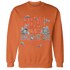 Georgia Peach 3s Sweatshirt Match Move In Silence Money - NastyJamz