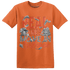 Georgia Peach 3s T Shirt Match Move In Silence Money - NastyJamz