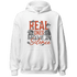 Georgia Peach 3s Hoodie Match Move In Silence Money - NastyJamz