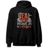 Georgia Peach 3s Hoodie Match Move In Silence Money - NastyJamz