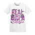 GS Hyper Violet 4s T Shirt Match Move In Silence Money - NastyJamz