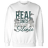 Oxidized Green 4s Sweatshirt Match Move In Silence Money - NastyJamz