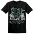Oxidized Green 4s T Shirt Match Move In Silence Money - NastyJamz