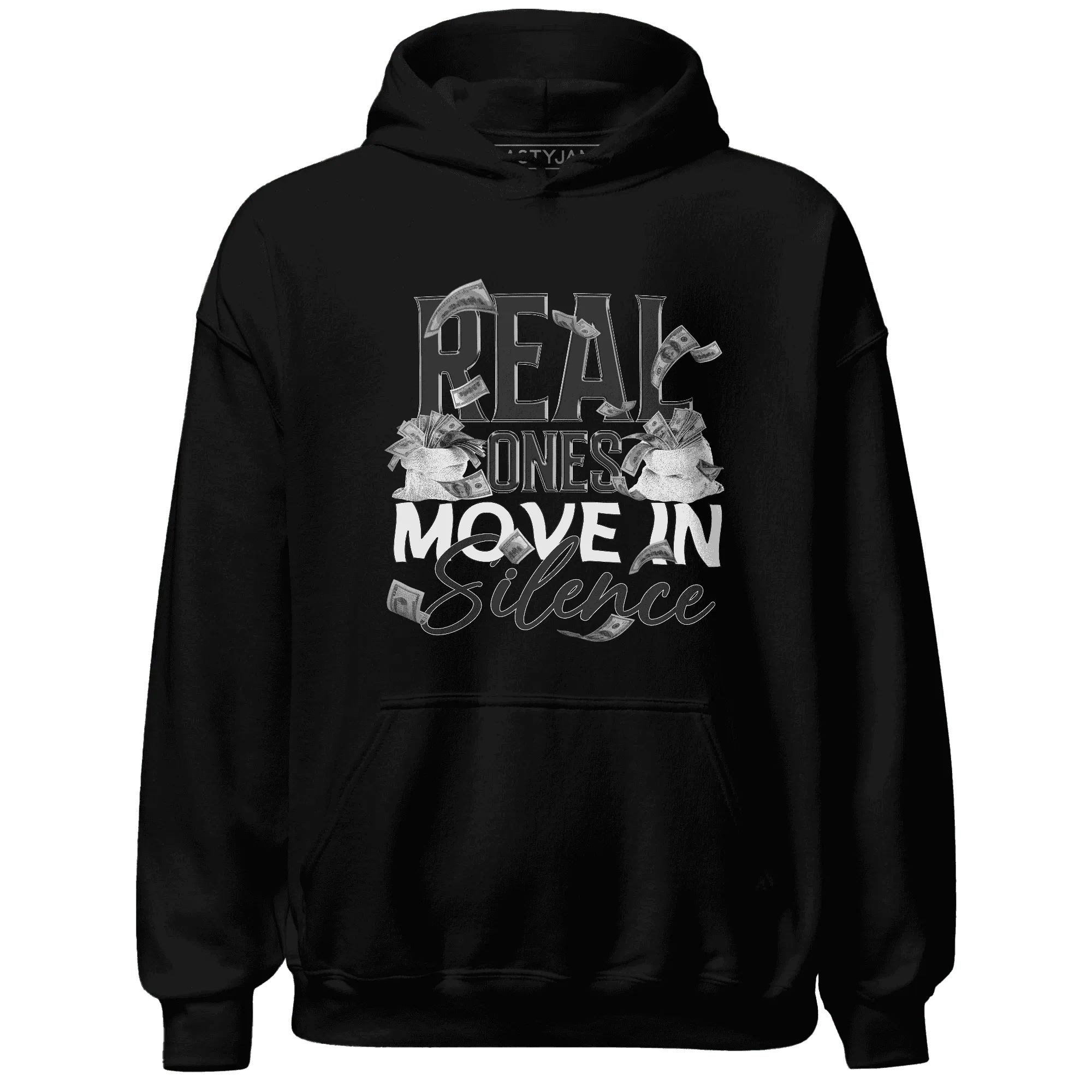 White-Thunder-4s-Hoodie-Match-Move-In-Silence-Money