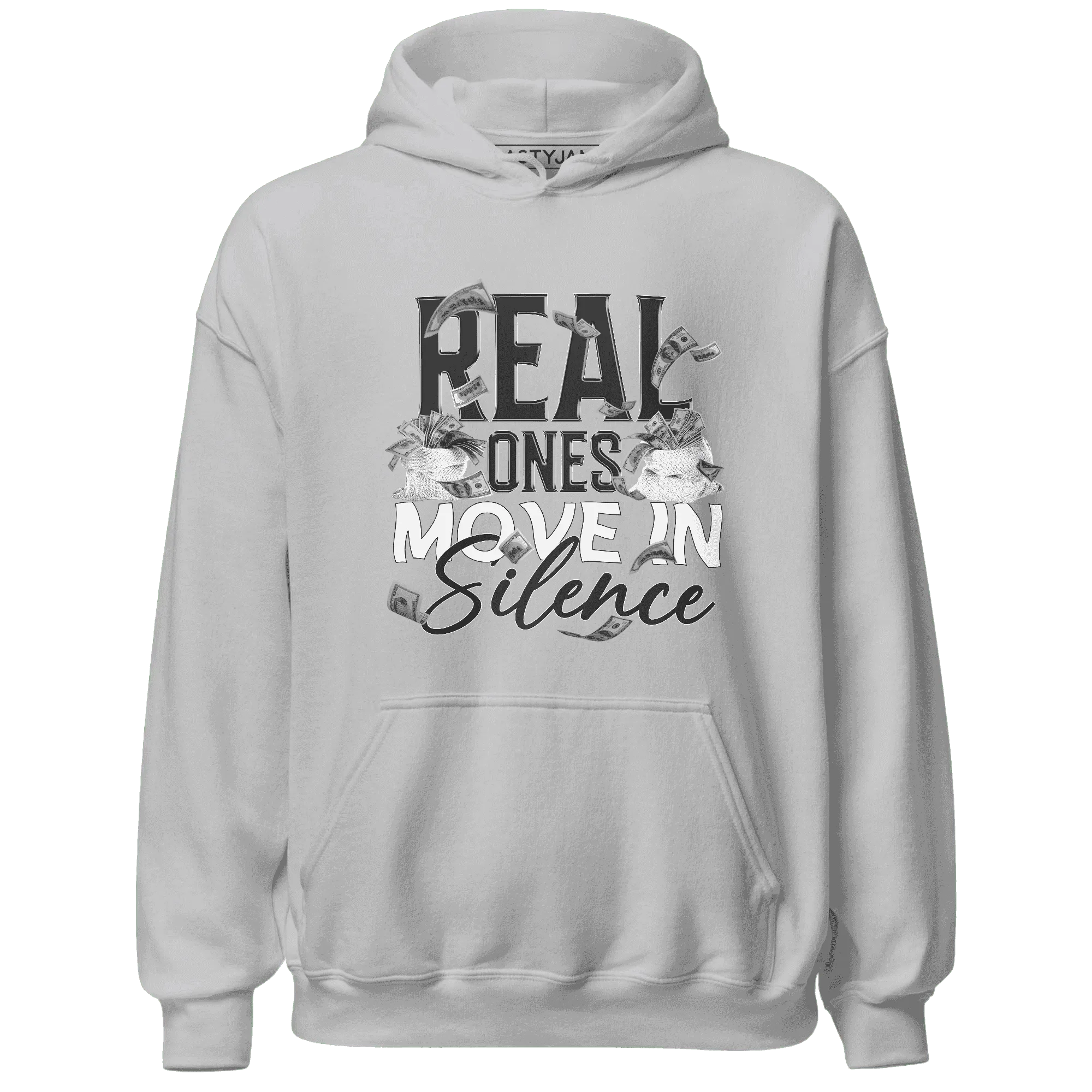 White-Thunder-4s-Hoodie-Match-Move-In-Silence-Money
