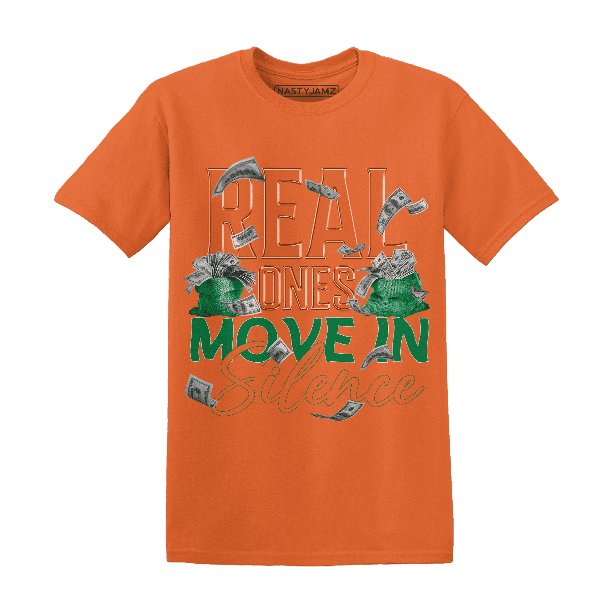 MAM Hurricanes 5s T Shirt Match Move In Silence Money - NastyJamz