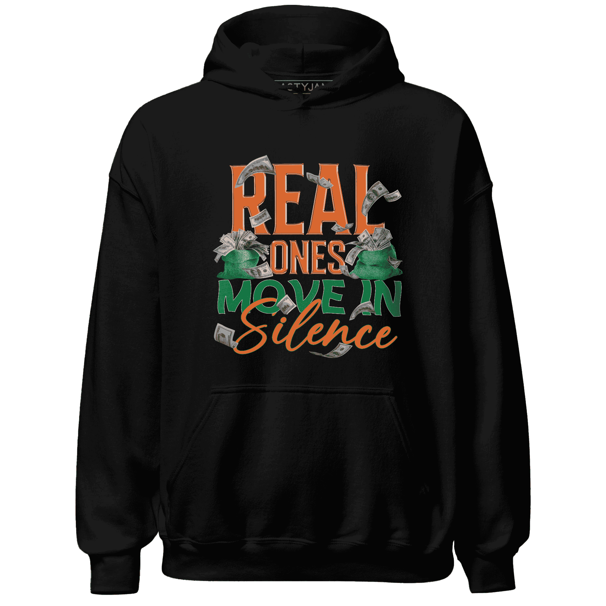 MAM Hurricanes 5s Hoodie Match Move In Silence Money - NastyJamz
