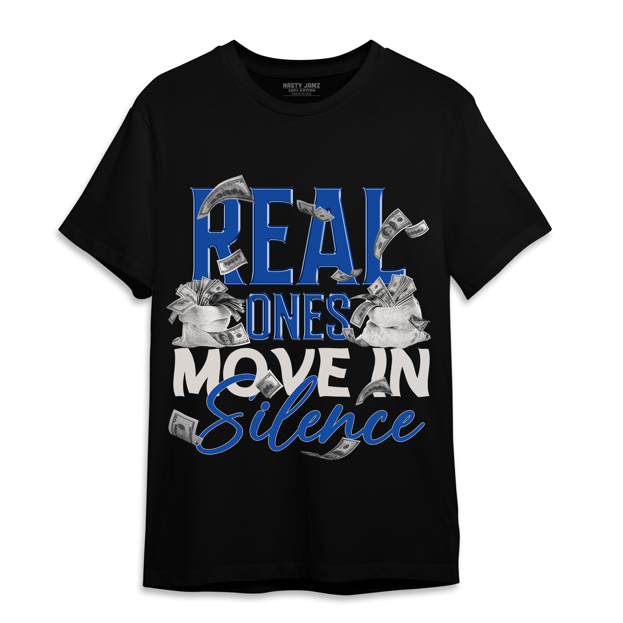 Air Max 1 86 Royal T Shirt Match Move In Silence Money - NastyJamz
