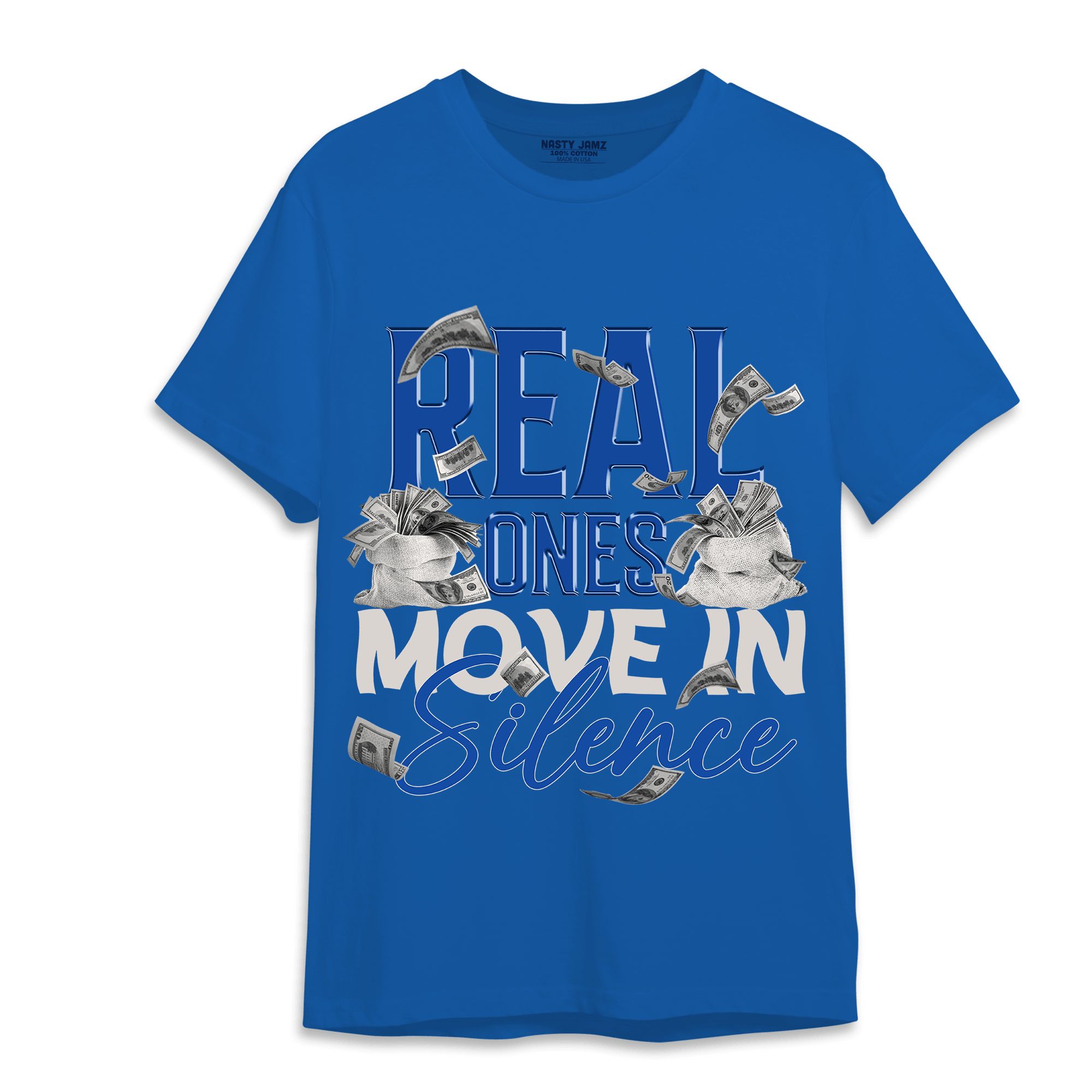 Air Max 1 86 Royal T Shirt Match Move In Silence Money - NastyJamz