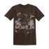 Dunk Low Baroque Brown T Shirt Match Move In Silence Money - NastyJamz