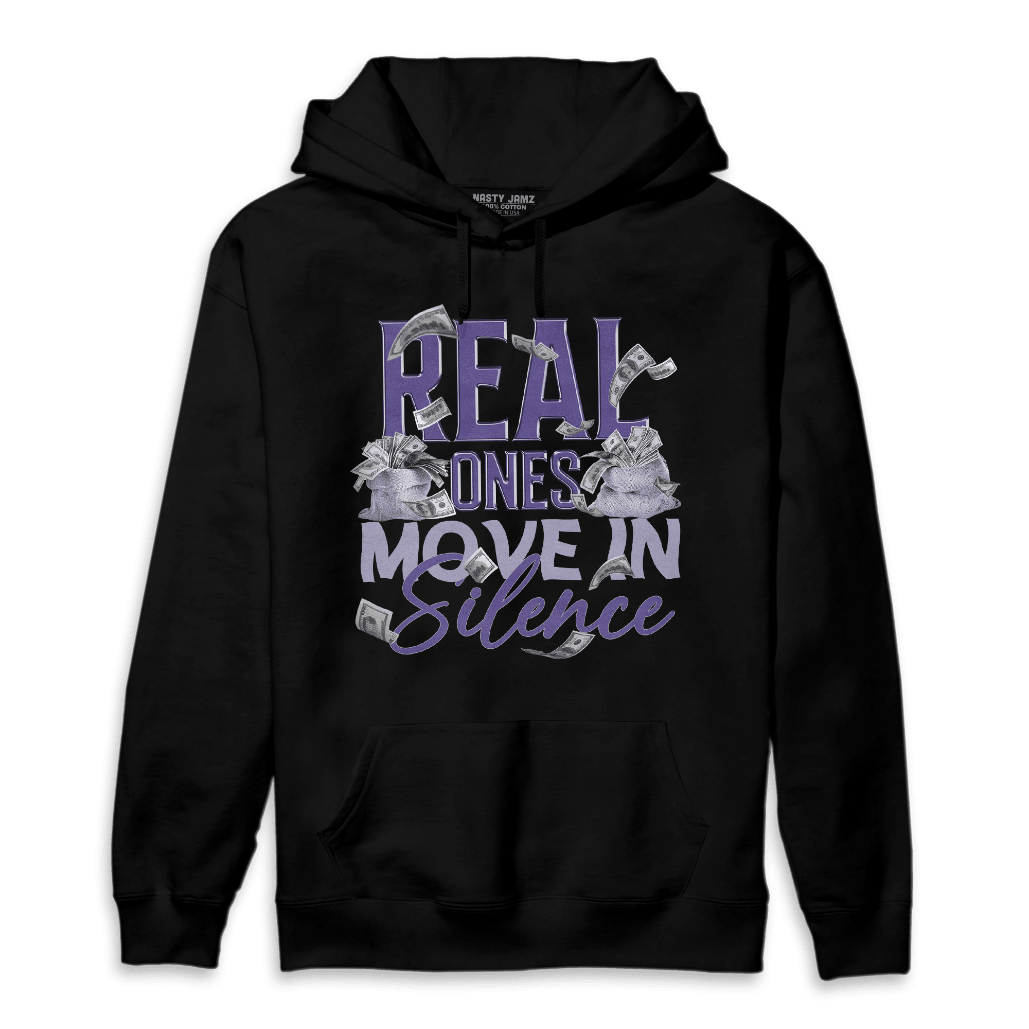 Dunk Low Plum Hoodie Match Move In Silence Money - NastyJamz
