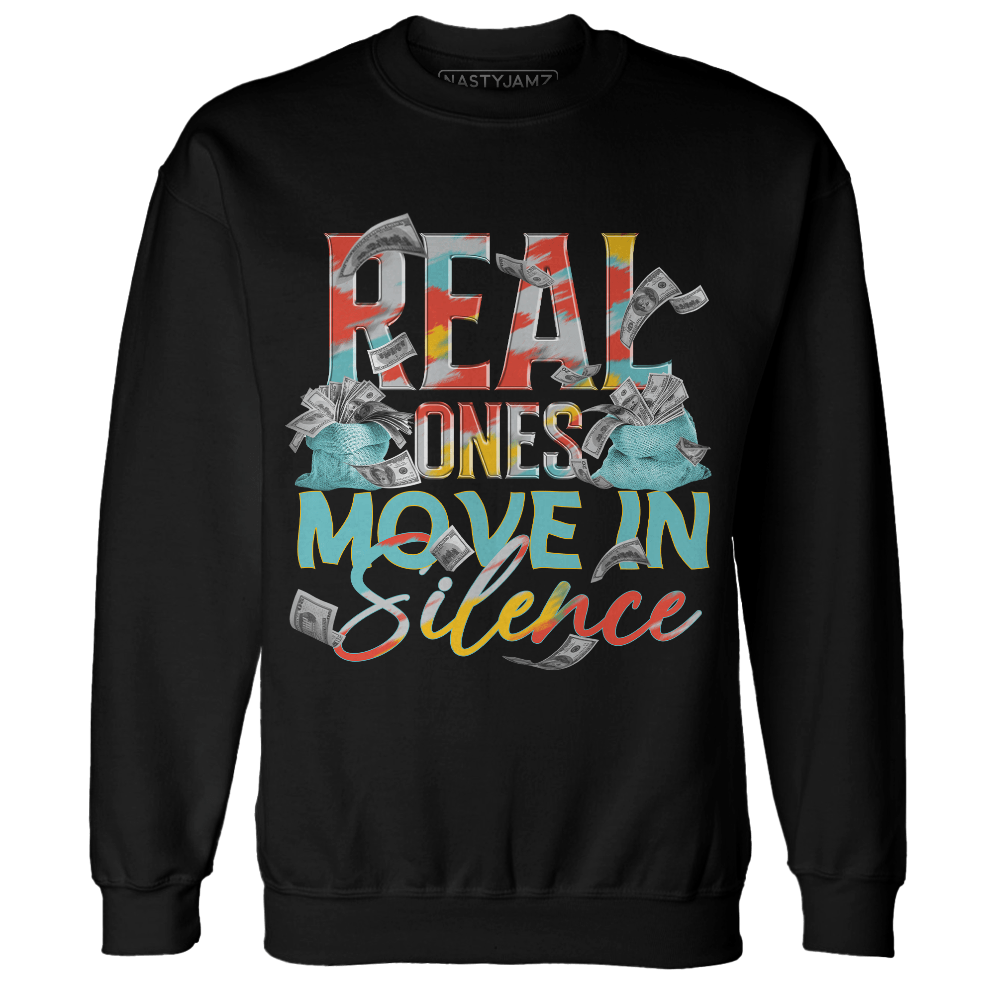 KB 8 Protro Venice Beach Sweatshirt Match Move In Silence Money - NastyJamz