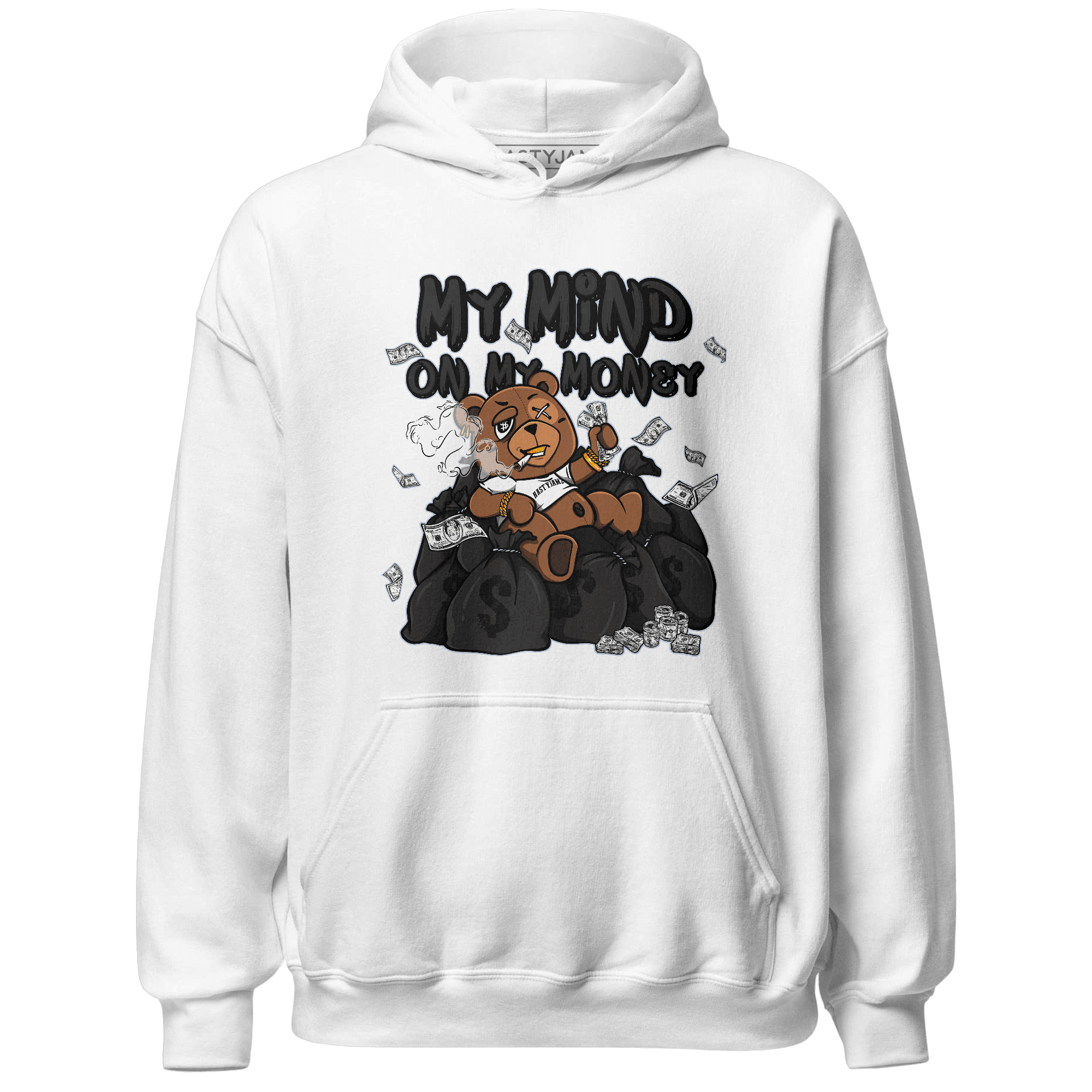 Low Space Jamz 11s Hoodie Match My Mind On My Money BER - NastyJamz