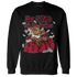 Retro Red Taxi 12s Sweatshirt Match My Mind On My Money BER - NastyJamz