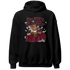 High White Team Red 1s Hoodie Match My Mind On My Money BER - NastyJamz