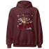 High White Team Red 1s Hoodie Match My Mind On My Money BER - NastyJamz