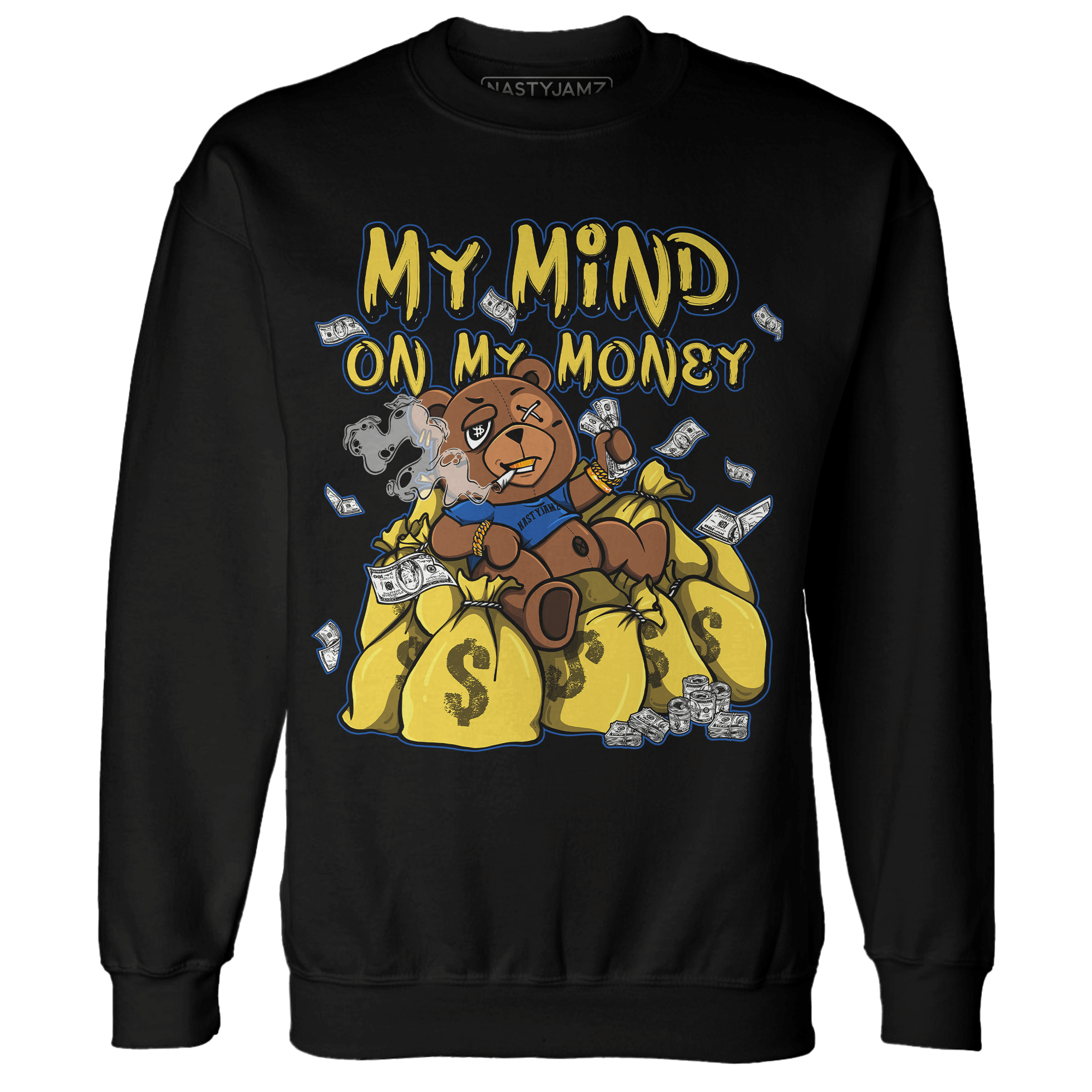 Low OG Canary TVSC 1s Sweatshirt Match My Mind On My Money BER - NastyJamz