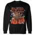 Georgia Peach 3s Sweatshirt Match My Mind On My Money BER - NastyJamz