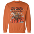 Georgia Peach 3s Sweatshirt Match My Mind On My Money BER - NastyJamz