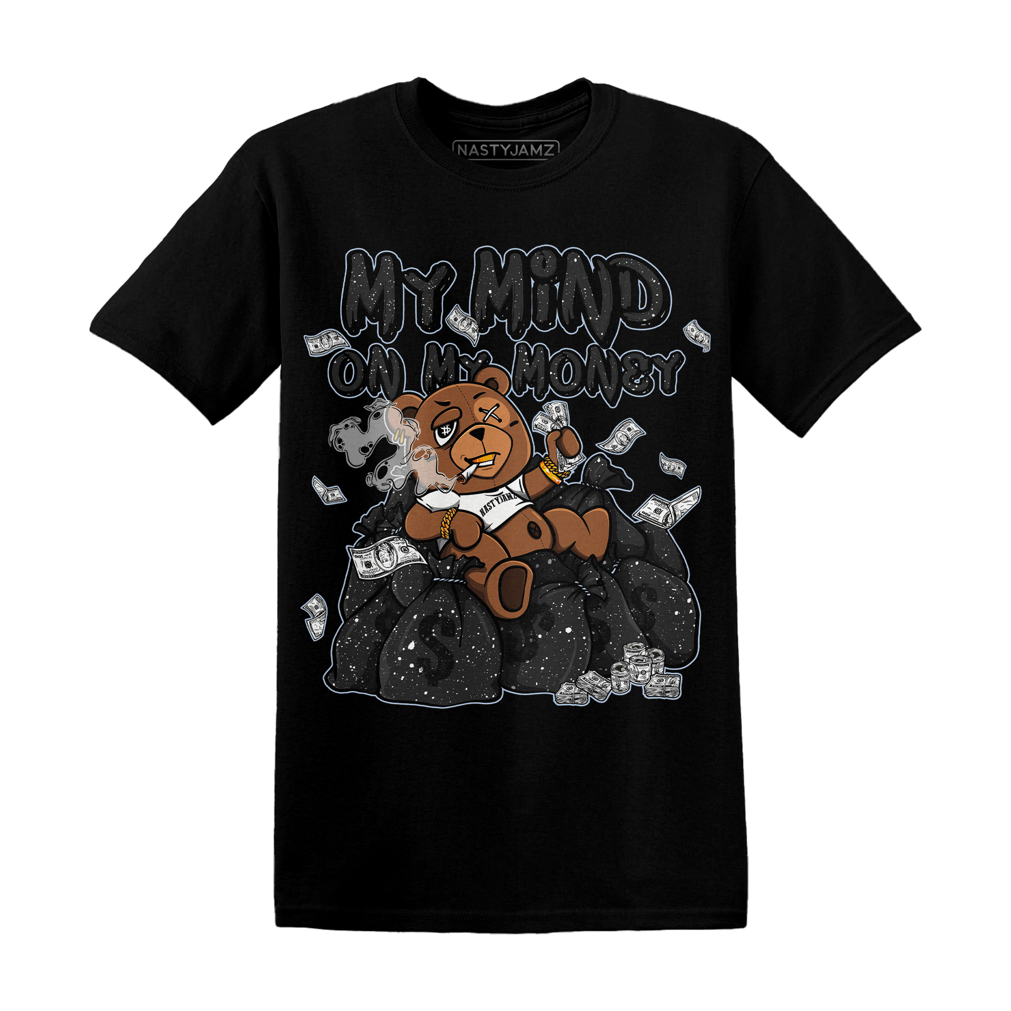 Reverse Oreo 6s T Shirt Match My Mind On My Money BER - NastyJamz