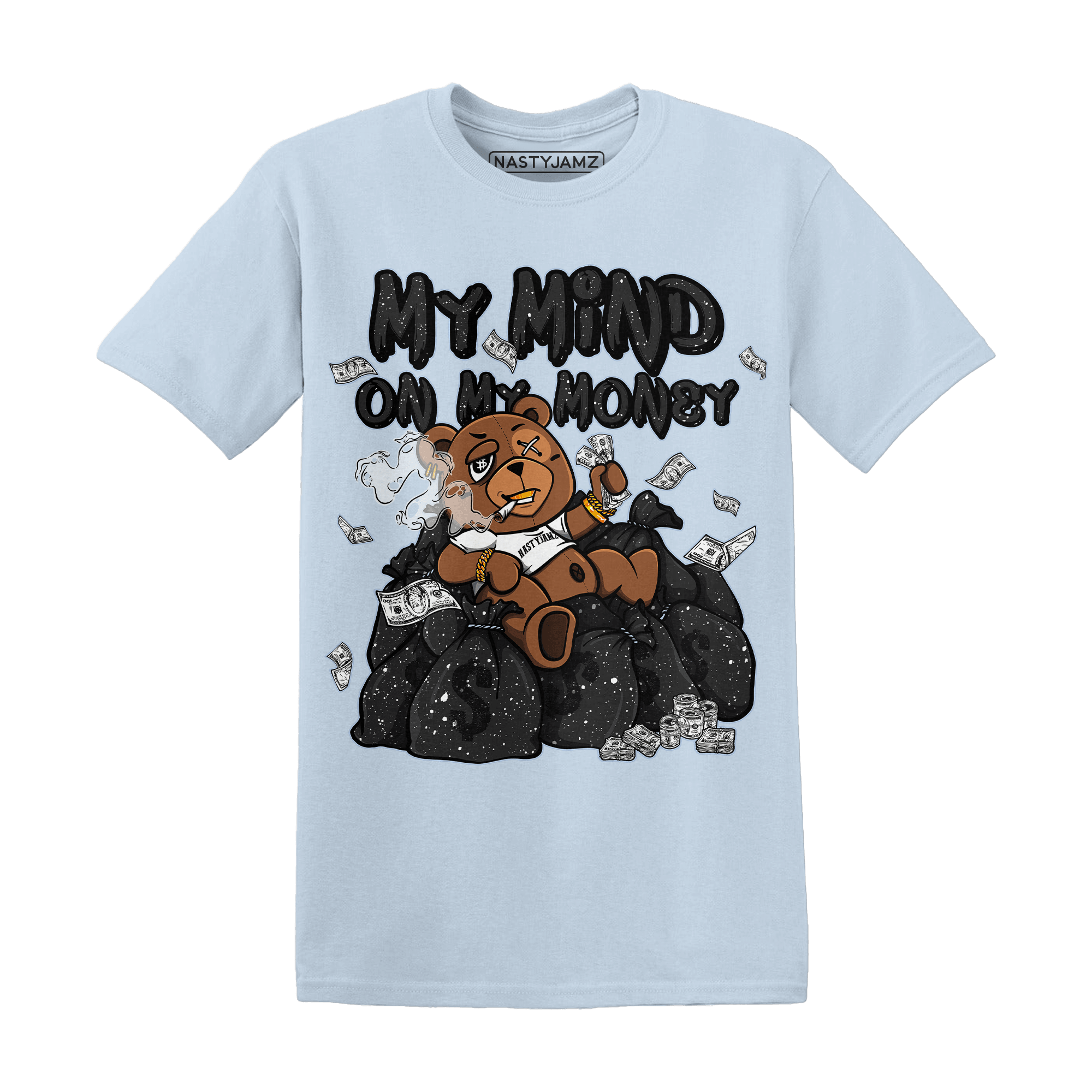 Reverse Oreo 6s T Shirt Match My Mind On My Money BER - NastyJamz