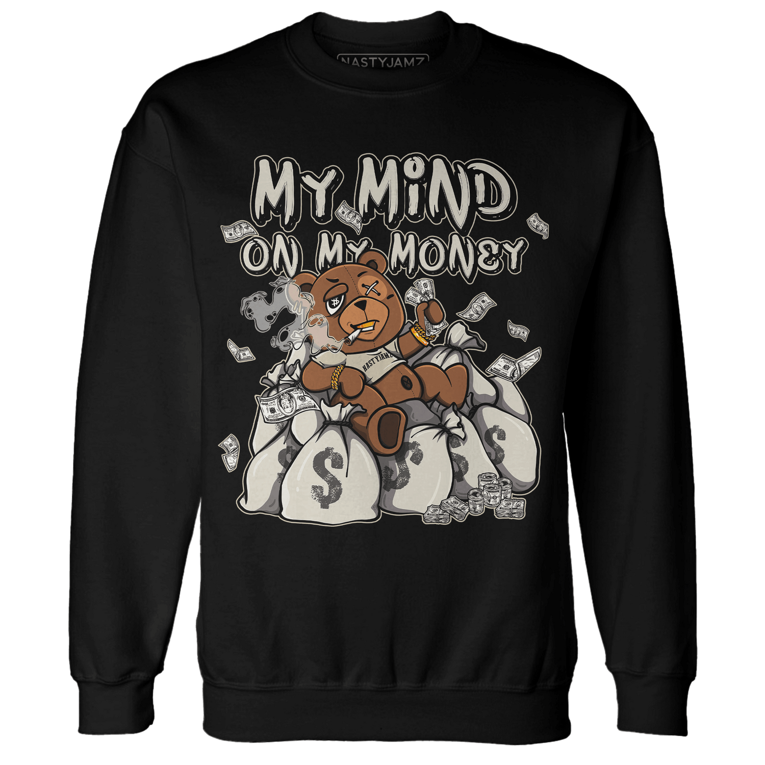 Gratitude 11s Sweatshirt Match My Mind On My Money BER - NastyJamz