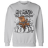 Retro High OG Black White 1s Sweatshirt Match My Mind On My Money BER - NastyJamz