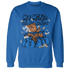 Royal Reimagined 1s Sweatshirt Match My Mind On My Money BER - NastyJamz