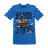 Royal Reimagined 1s T Shirt Match My Mind On My Money BER - NastyJamz