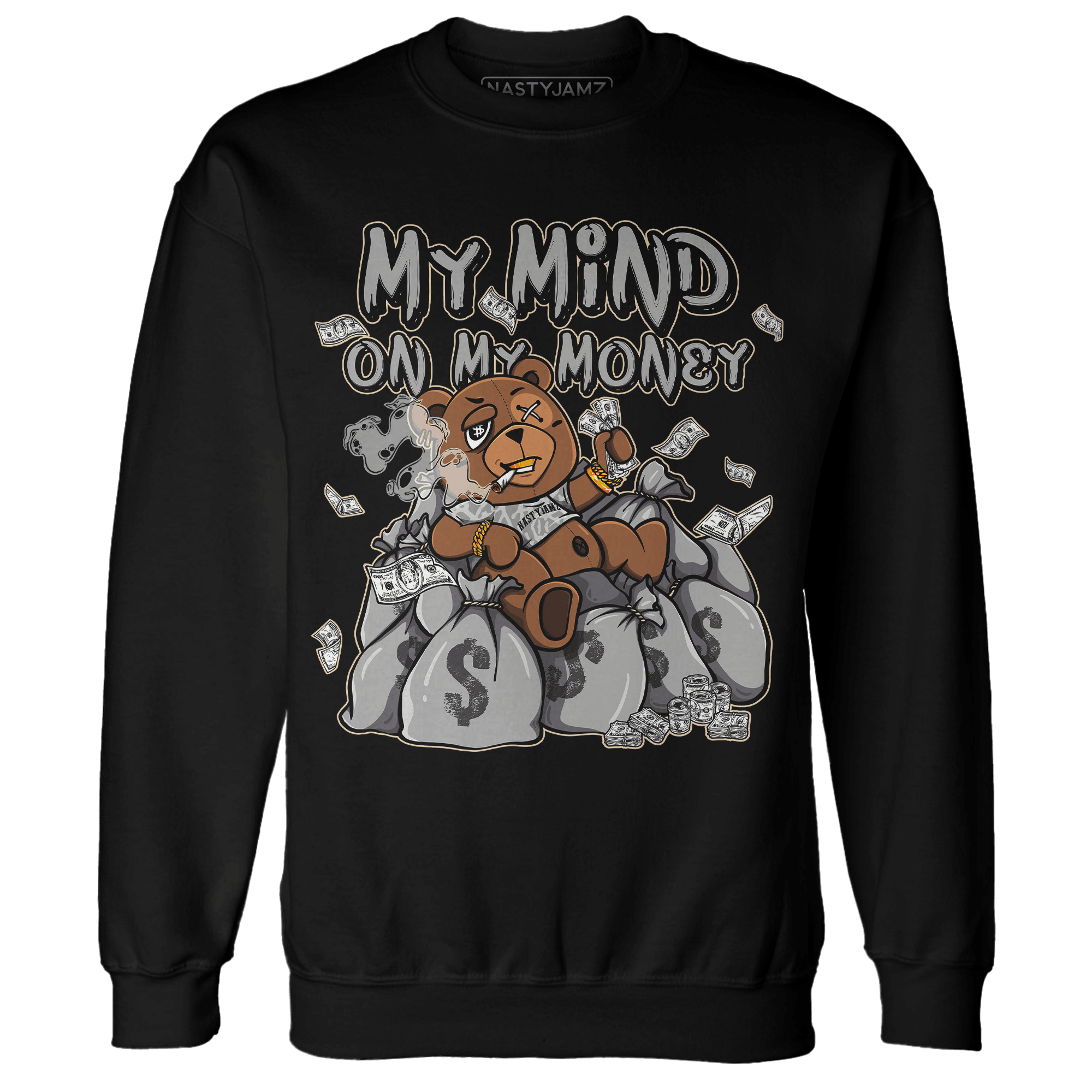 Craft Ivory 3s Sweatshirt Match My Mind On My Money BER - NastyJamz