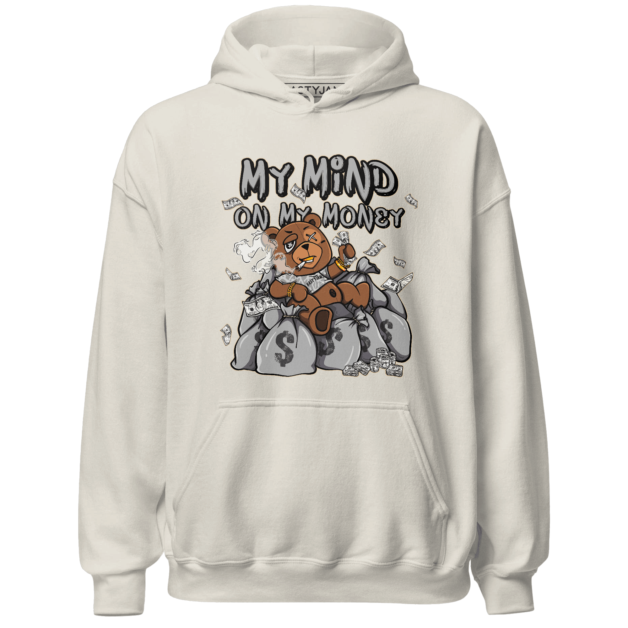 Craft Ivory 3s Hoodie Match My Mind On My Money BER - NastyJamz