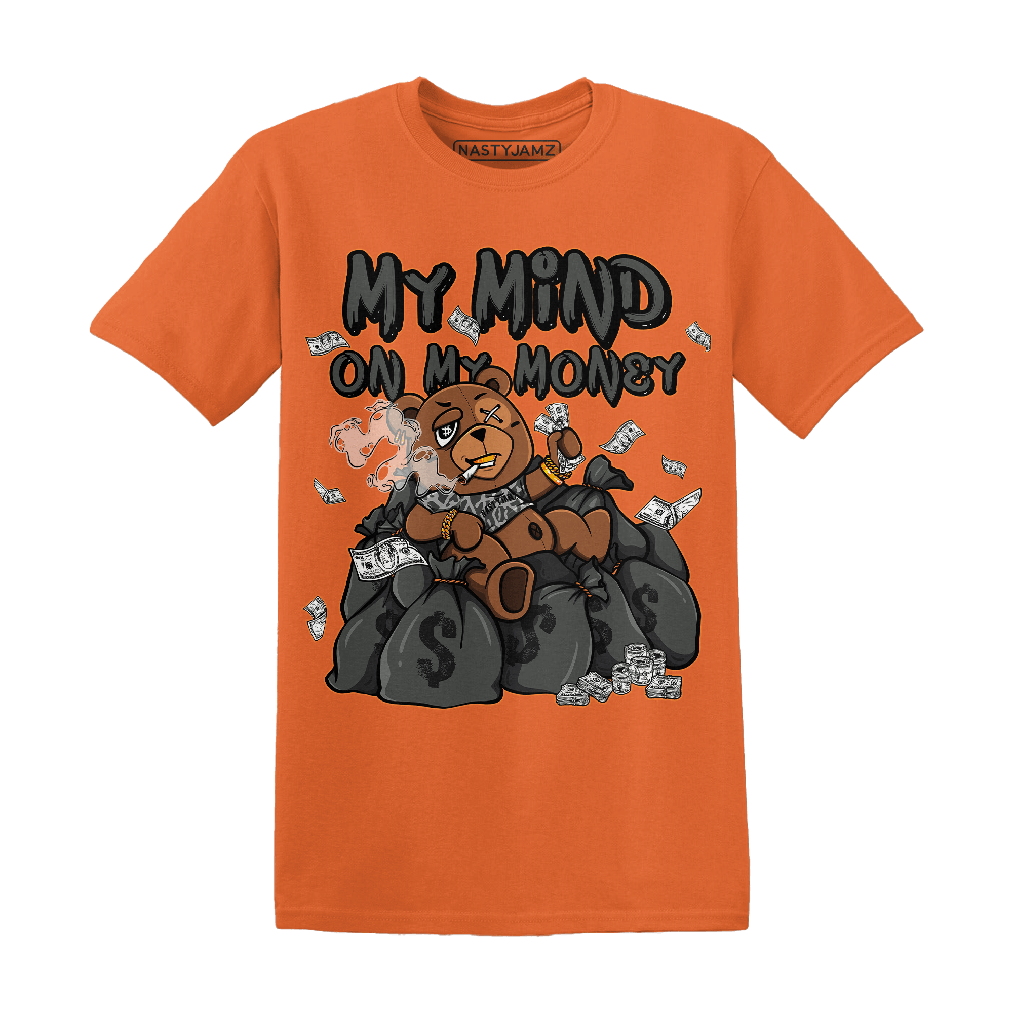 Fear Pack 3s T Shirt Match My Mind On My Money BER - NastyJamz