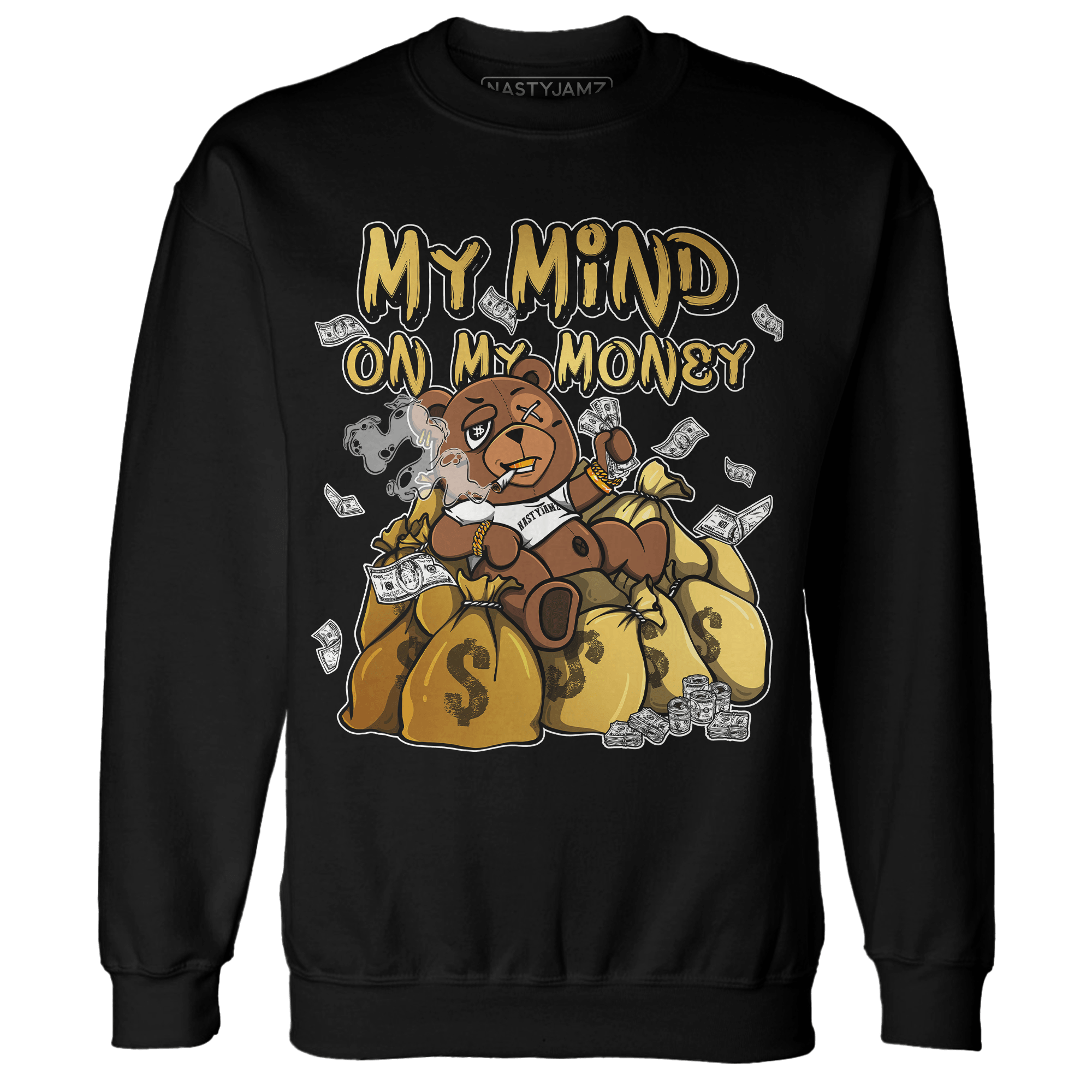 Sail 4s Sweatshirt Match My Mind On My Money BER - NastyJamz