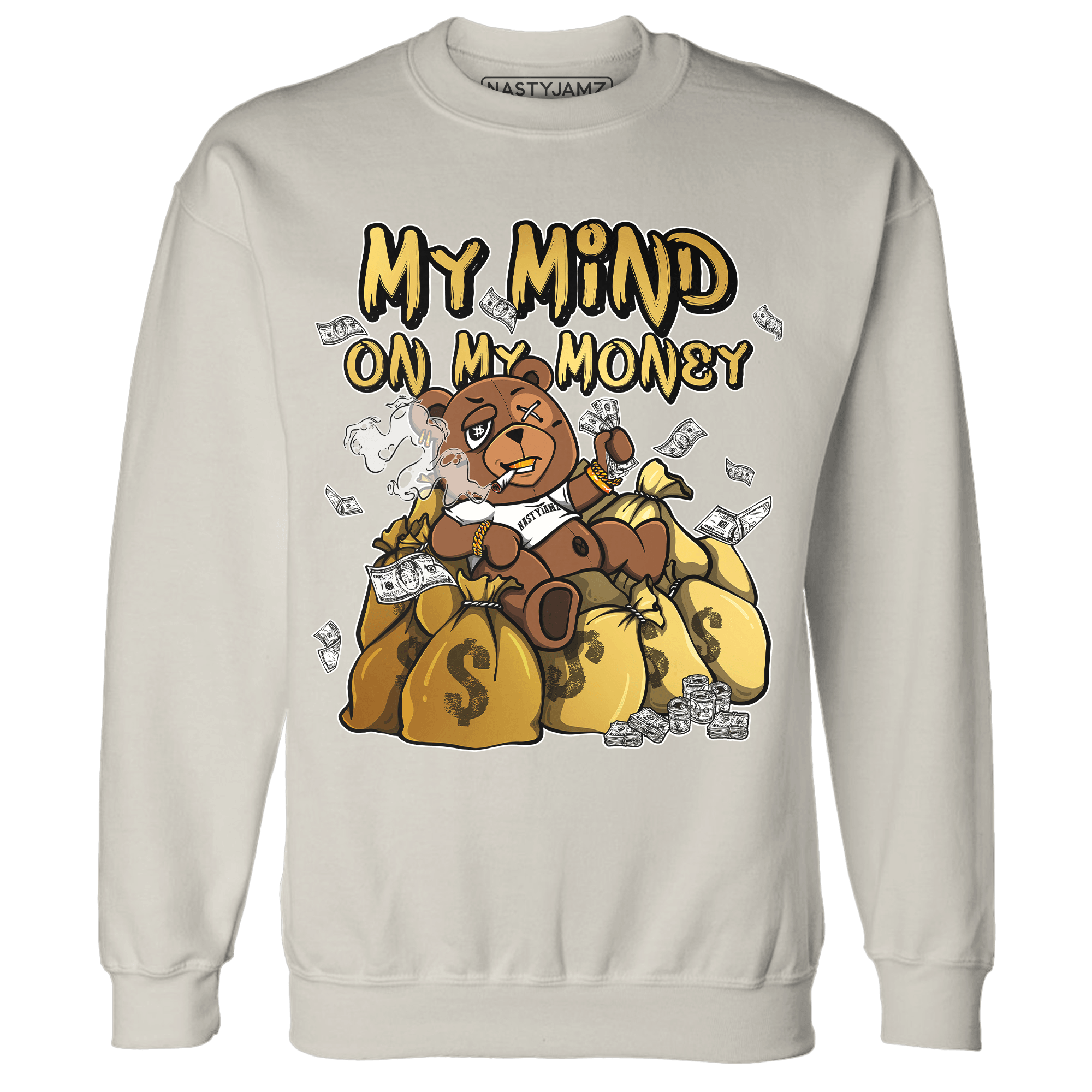 Sail 4s Sweatshirt Match My Mind On My Money BER - NastyJamz