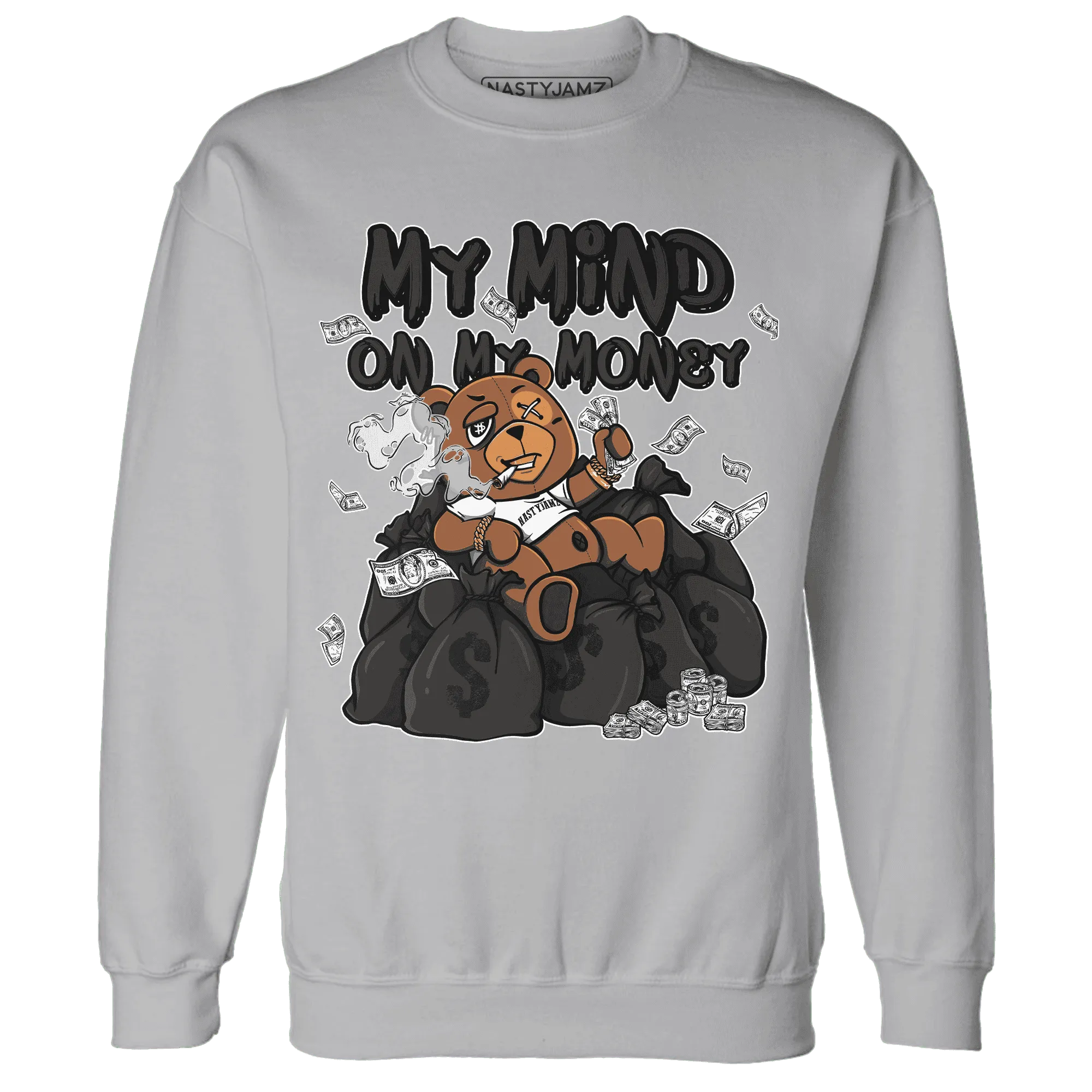 White-Thunder-4s-Sweatshirt-Match-My-Money-On-My-Mind-BER