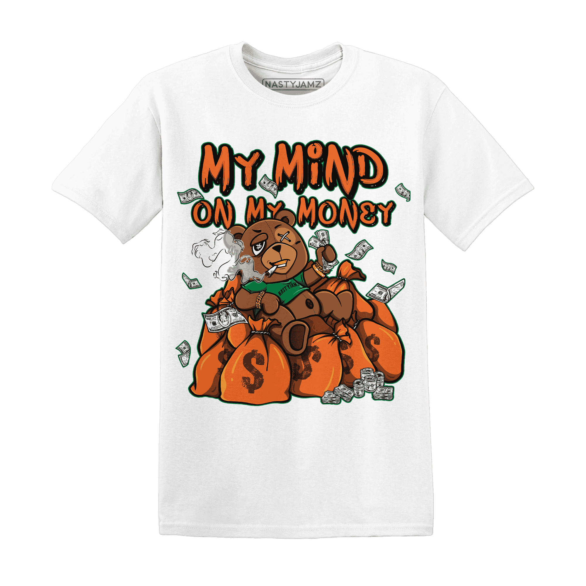 MAM Hurricanes 5s T Shirt Match My Money On My Mind BER - NastyJamz