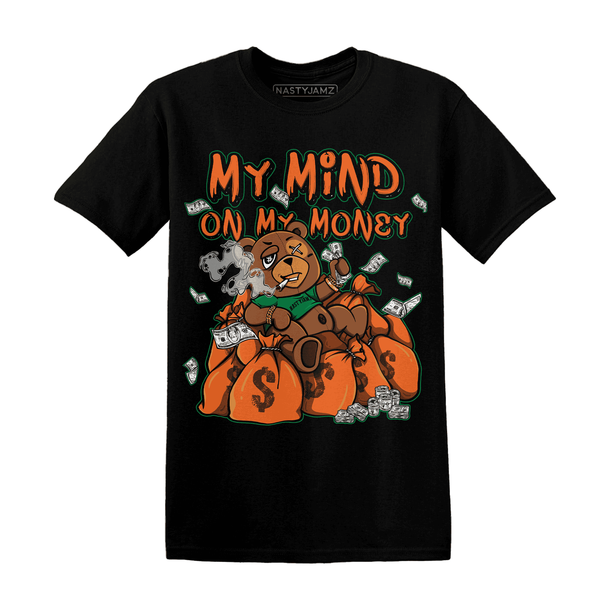 MAM Hurricanes 5s T Shirt Match My Money On My Mind BER - NastyJamz