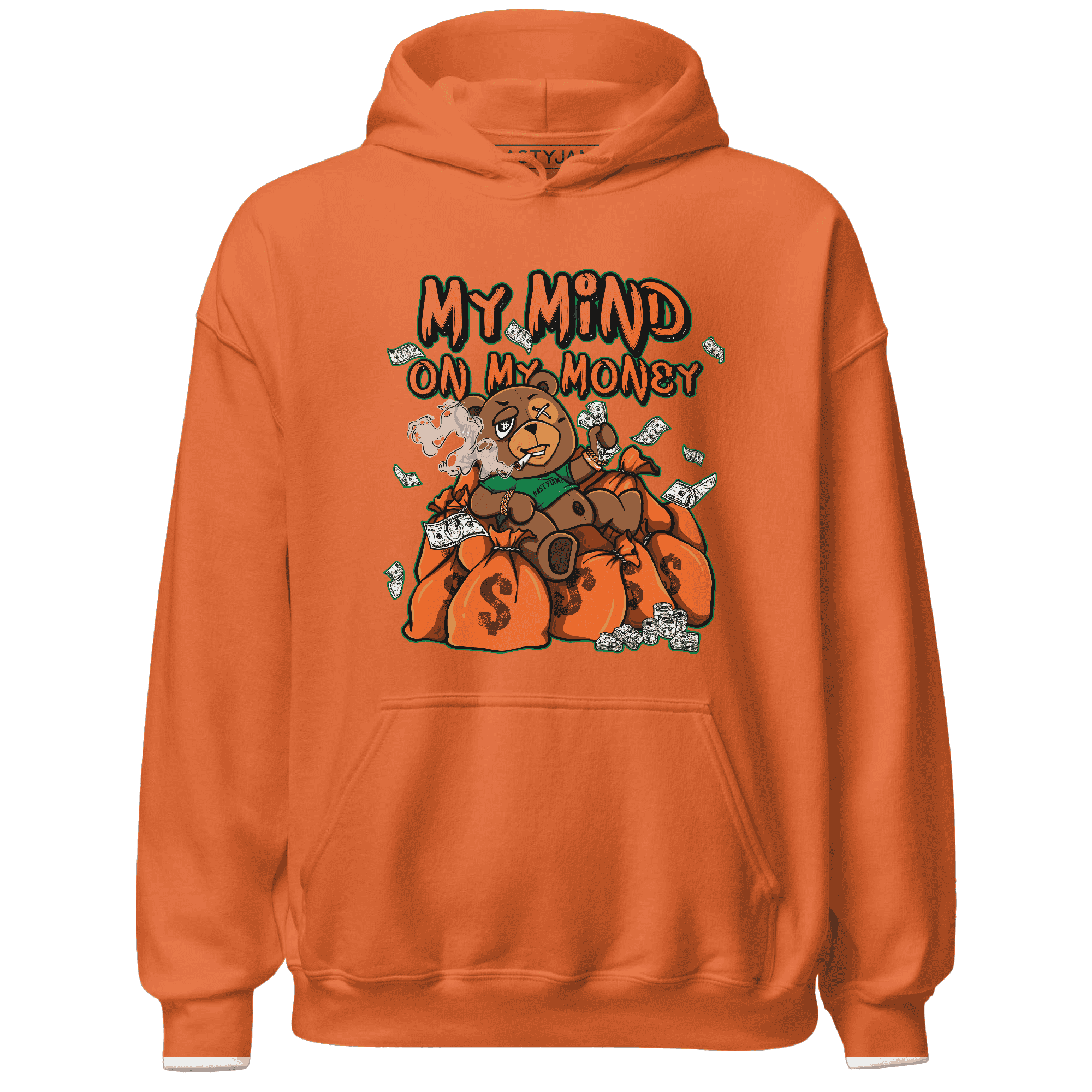 MAM Hurricanes 5s Hoodie Match My Money On My Mind BER - NastyJamz