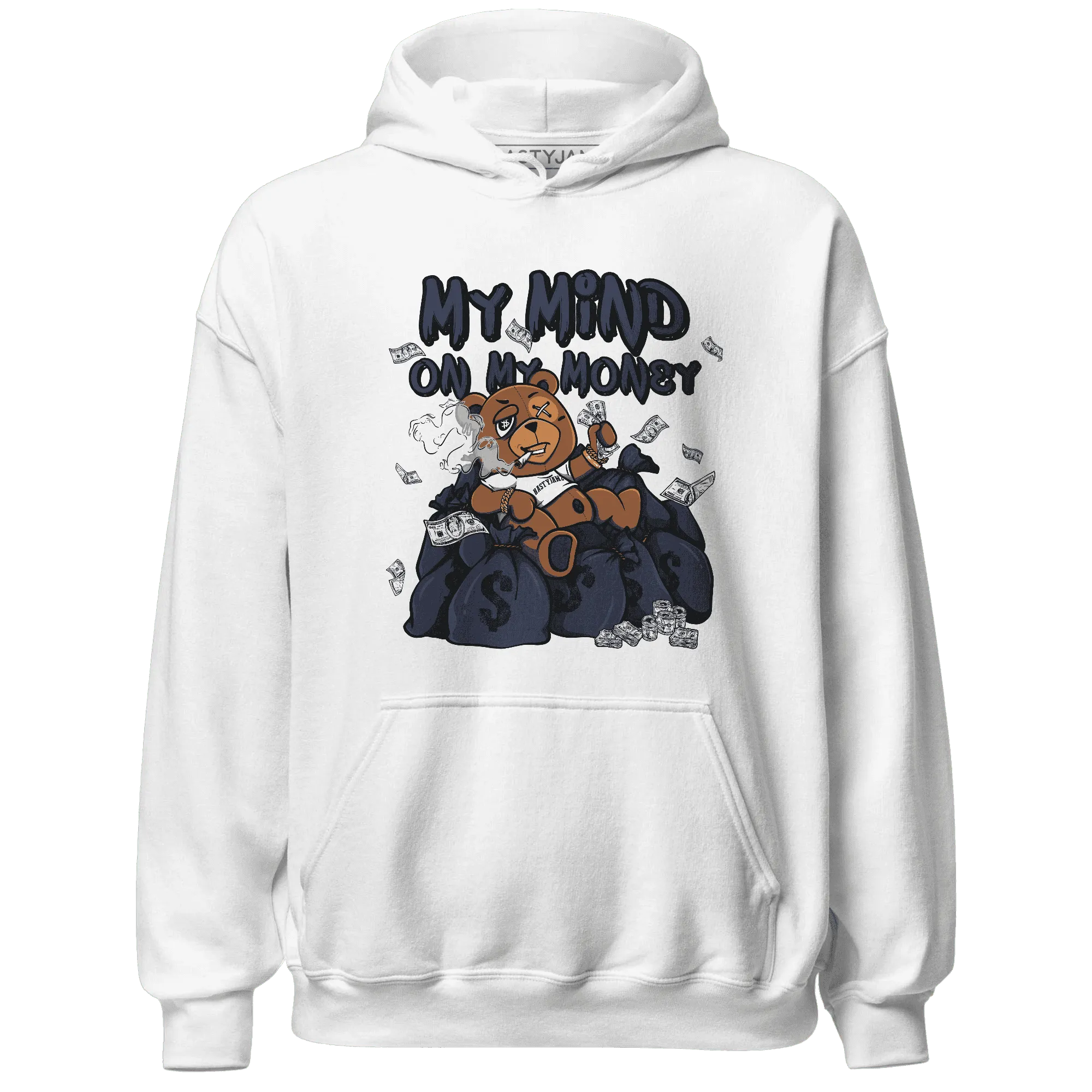 White-Navy-6s-Hoodie-Match-My-Money-On-My-Mind-BER