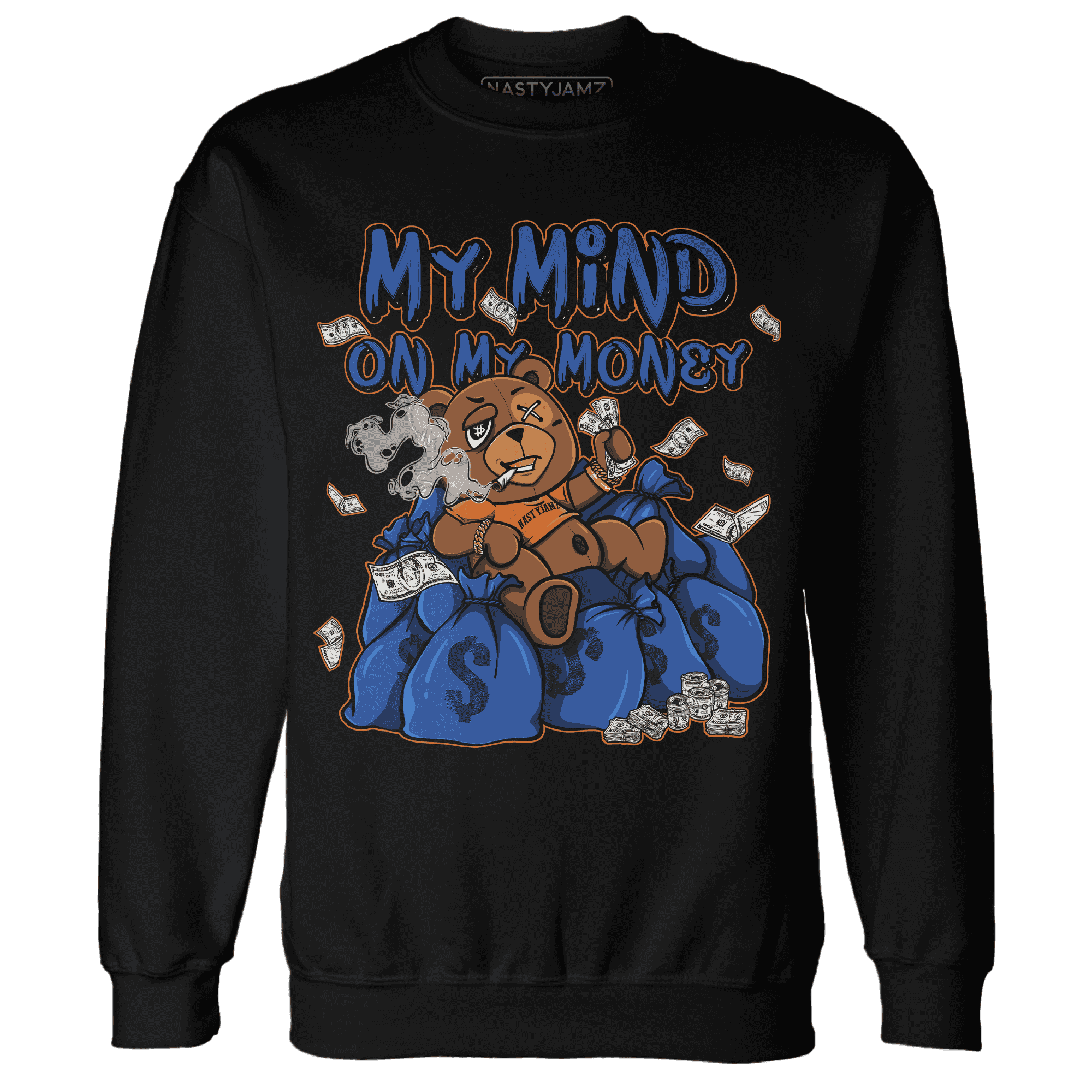 Dunk Low Knicks Sweatshirt Match My Money On My Mind BER - NastyJamz