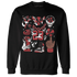 Black-Toe-Reimagined-Red-White-1s-Sweatshirt-Match-Neclaces-Number-23