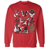Black-Toe-Reimagined-Red-White-1s-Sweatshirt-Match-Neclaces-Number-23